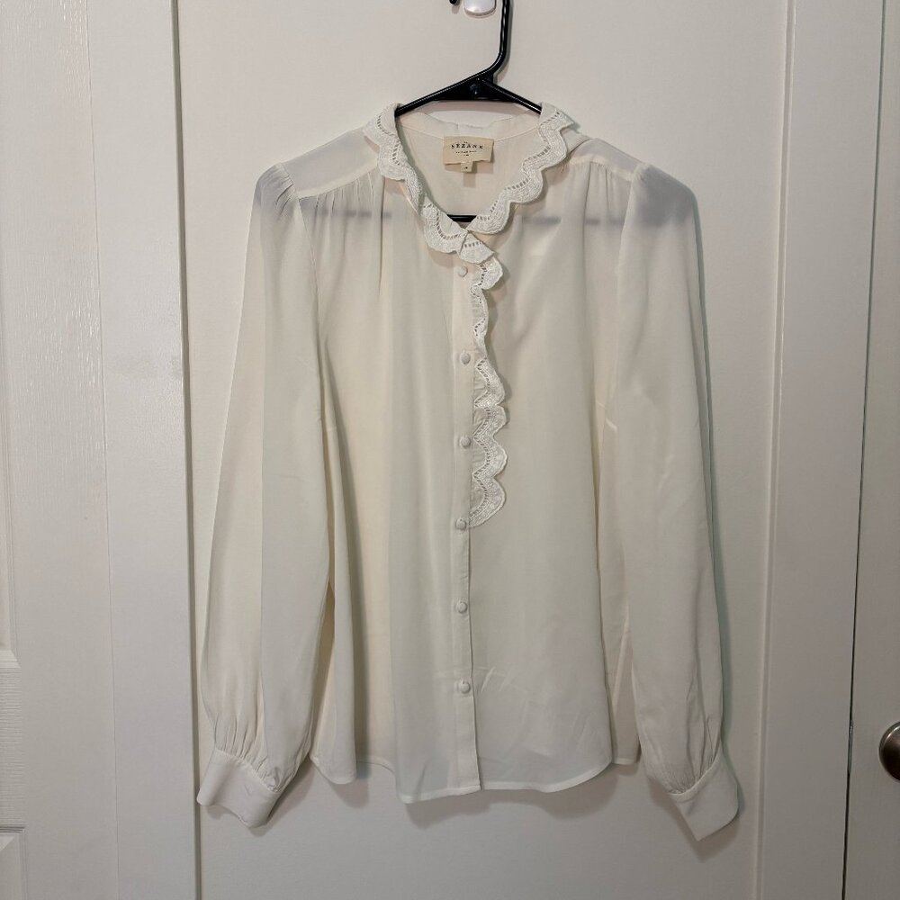 Sézane - Chlo Shirt - Ecru